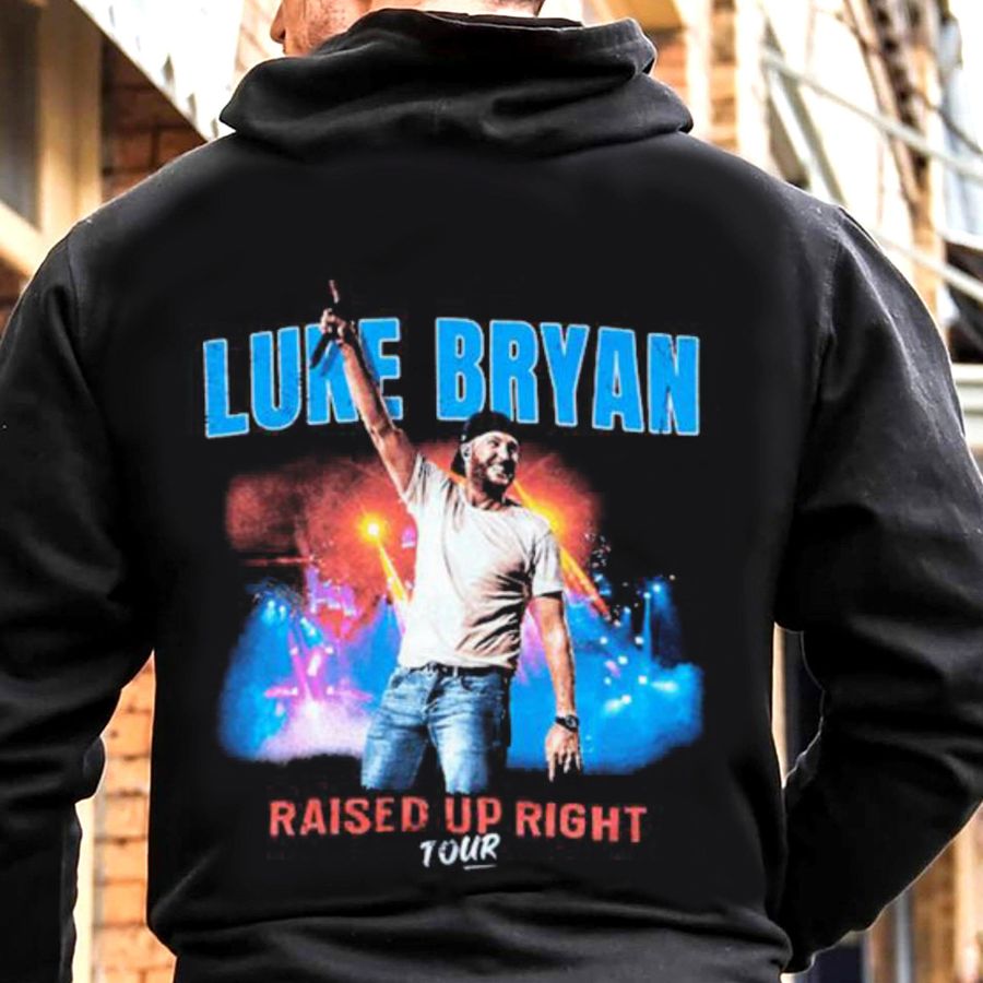 Luke bryan raised up right tour 2022 with riley green and mitchell tenpenny tee shirt
