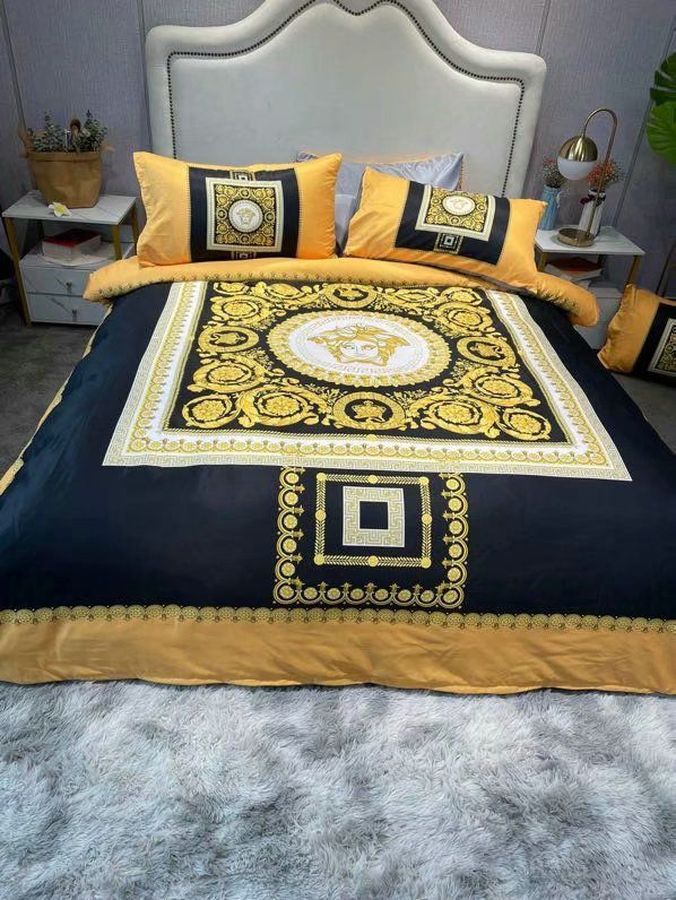 Luxury Brand Versace Type 25 Bedding Sets Duvet Cover Bedroom Sets