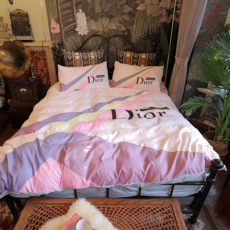 Luxury Christian Dior Brand Type 04 Bedding Sets Duvet Cover Dior Bedroom Sets