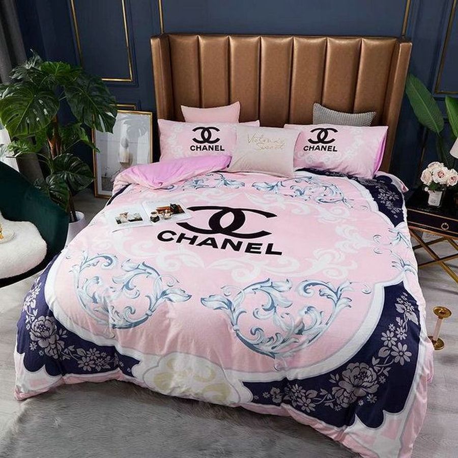 Luxury CN Chanel Type 119 Bedding Sets Duvet Cover Luxury Brand Bedroom Sets