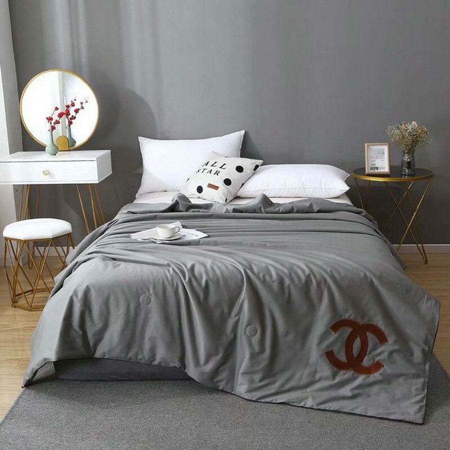 Luxury CN Chanel Type 16 Bedding Sets Duvet Cover Luxury Brand Bedroom Sets