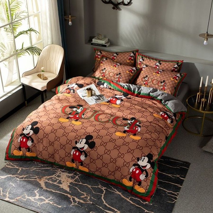 Luxury Gc Gucci Type 01 Bedding Sets Duvet Cover Luxury Brand Bedroom Sets
