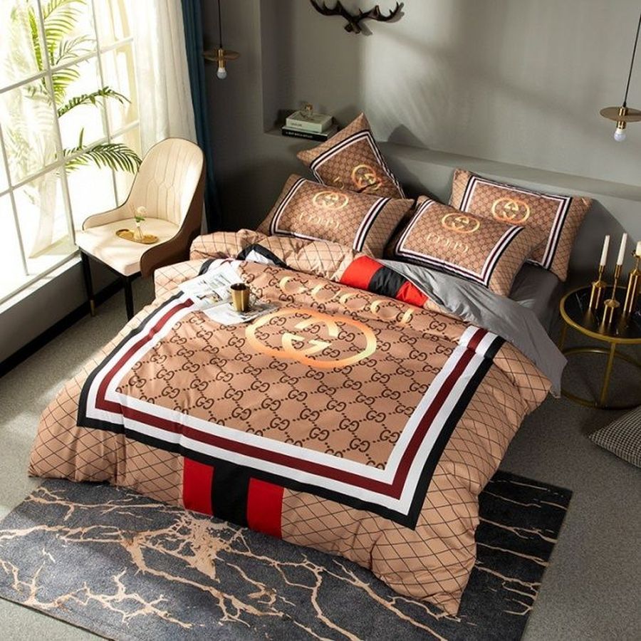 Luxury Gc Gucci Type 54 Bedding Sets Duvet Cover Luxury Brand Bedroom Sets