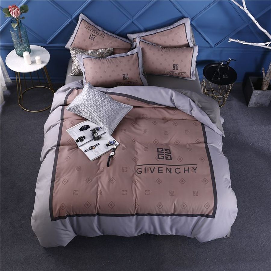 Luxury Givenchy Luxury Brand Type 11 Bedding Sets Duvet Cover Bedroom Sets