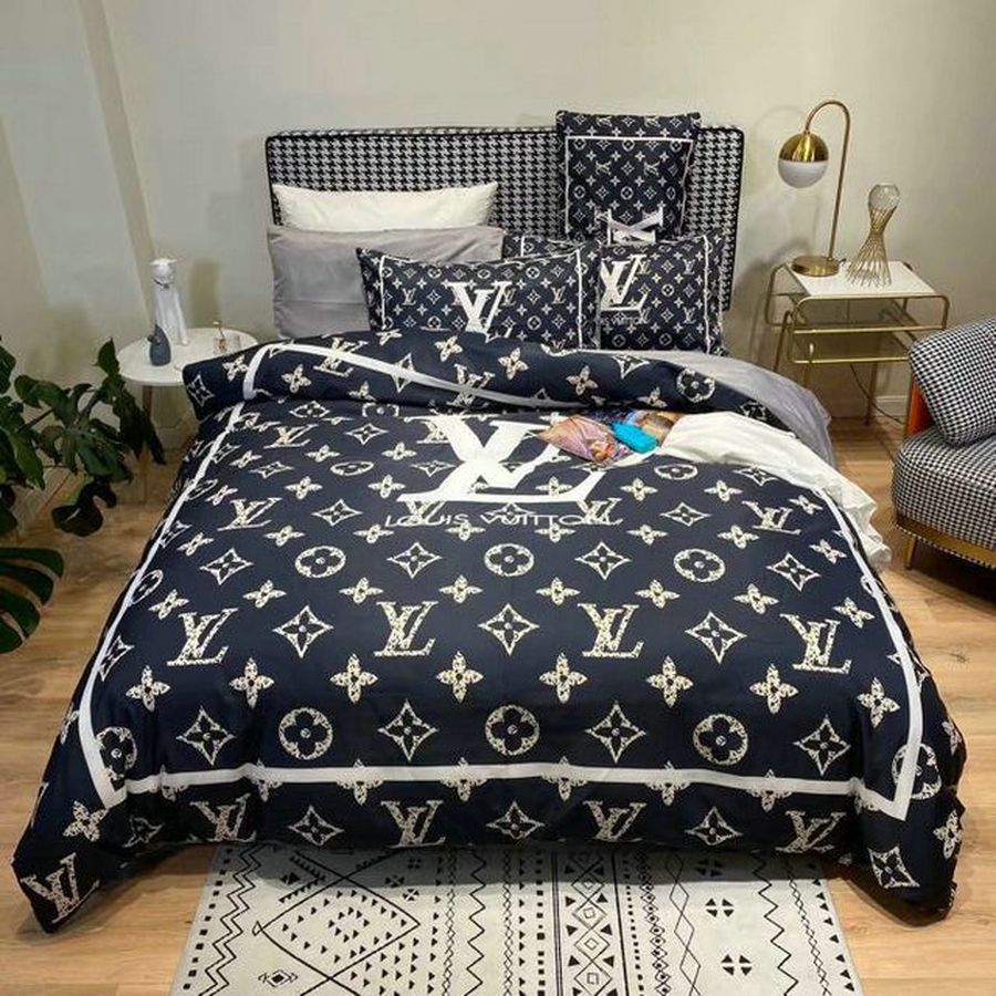 Lv Luxury Brand Lv Type 38 Bedding Sets Quilt Sets