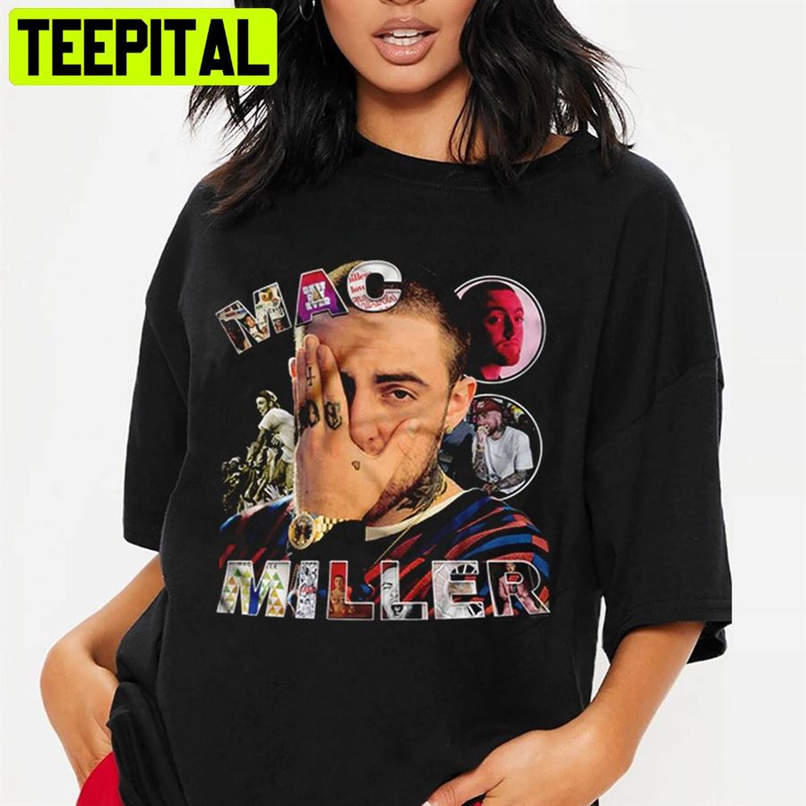 Mac Miller Vintage 90s Rapper Unisex T-Shirt
