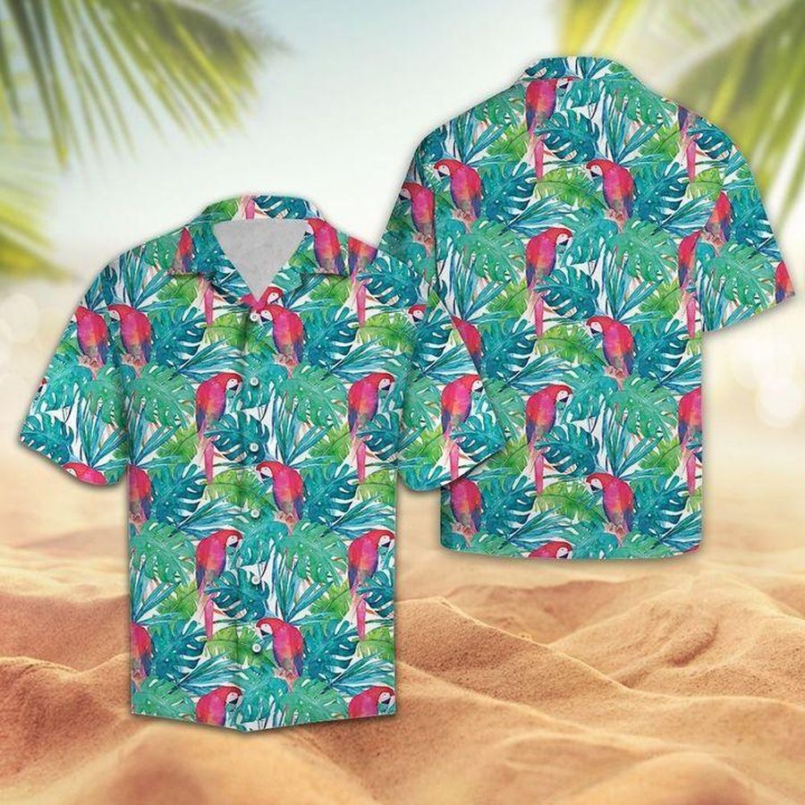 Macaw Hawaiian Shirt Pre12689, Hawaiian shirt, beach shorts, One-Piece Swimsuit, Polo shirt, funny shirts, gift shirts, Graphic Tee