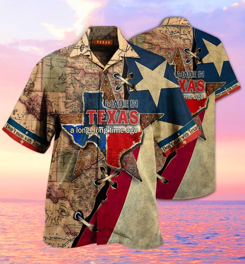 Made In Texas A Long Long Time Ago Hawaiian Shirt Pre12661, Hawaiian shirt, beach shorts, One-Piece Swimsuit, Polo shirt, funny shirts, gift shirts