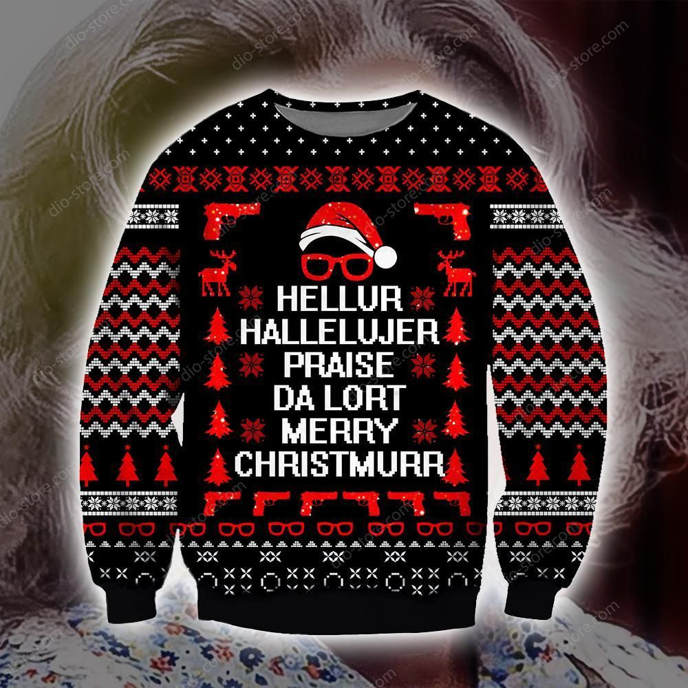 Madea Christmas Ugly Christmas Sweater All Over Print Sweatshirt Ugly
