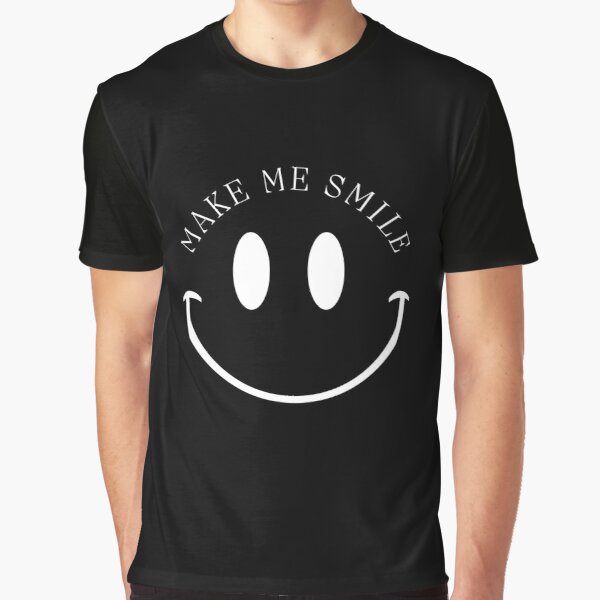 Make me smile Emoji Graphic T-Shirt