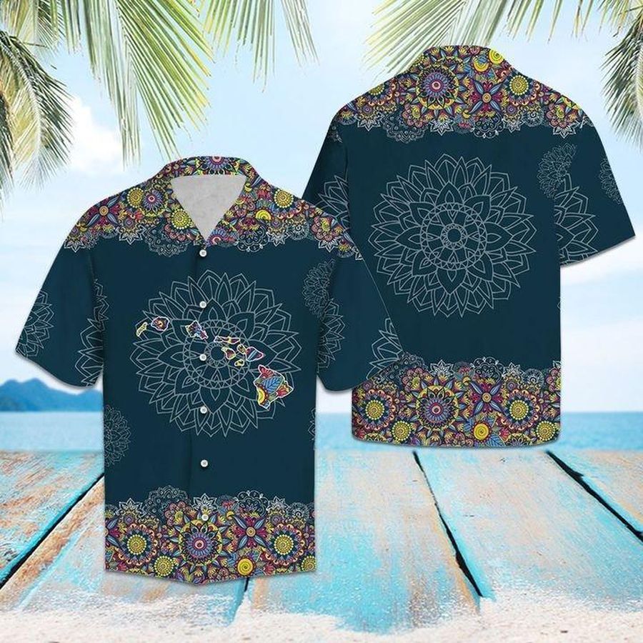 Mandala Hawaiian Shirt Pre12681, Hawaiian shirt, beach shorts, One-Piece Swimsuit, Polo shirt, funny shirts, gift shirts, Graphic Tee