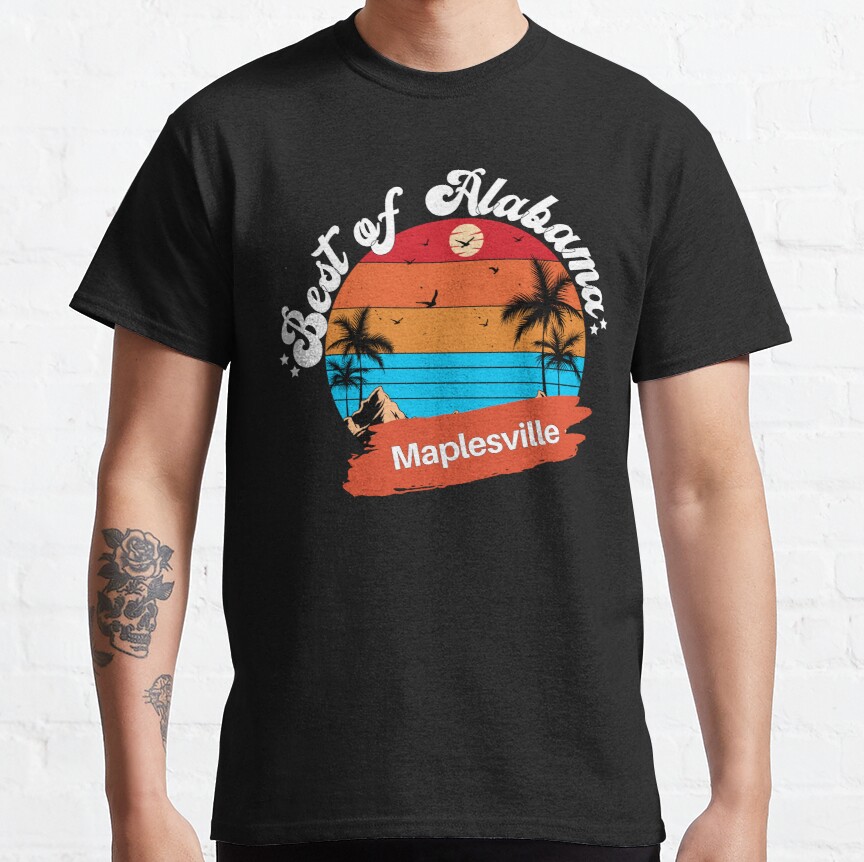 Maplesville Alabama USA Classic T-Shirt