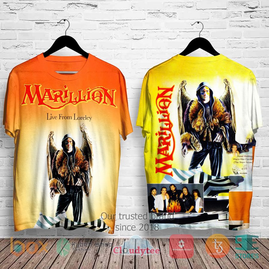 Marillion-Live from Loreley Album 3D Shirt – LIMITED EDITION
