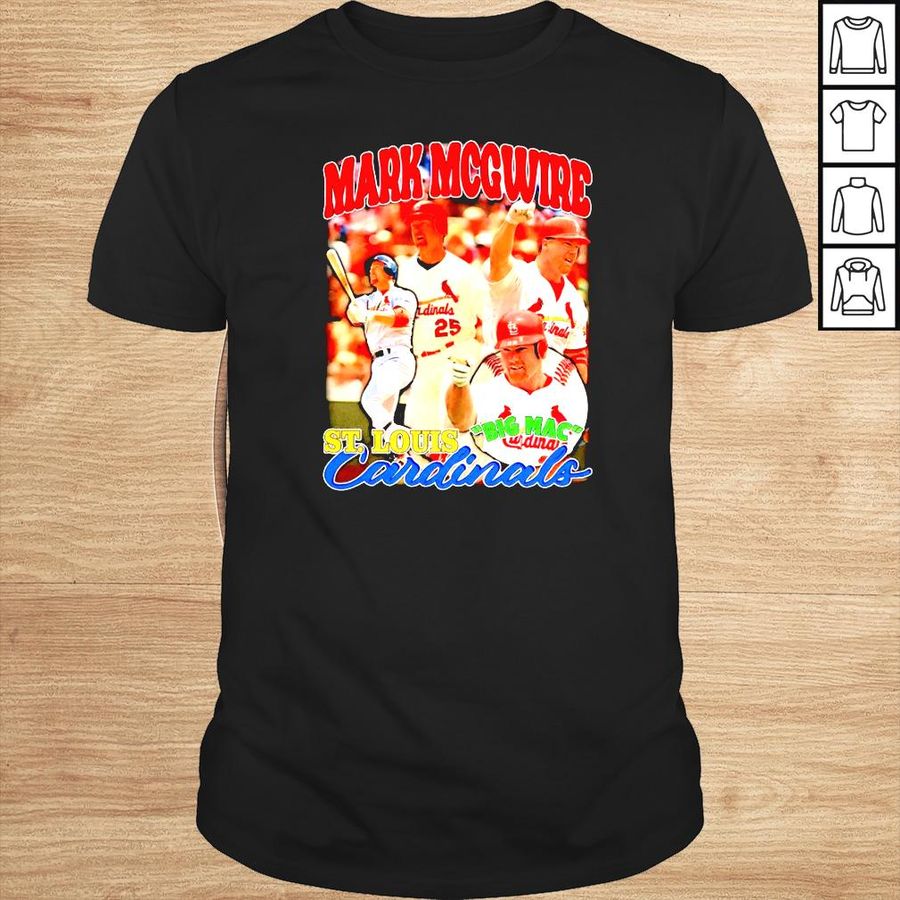Mark McGuire St Louis Big Mac Cardinals shirt