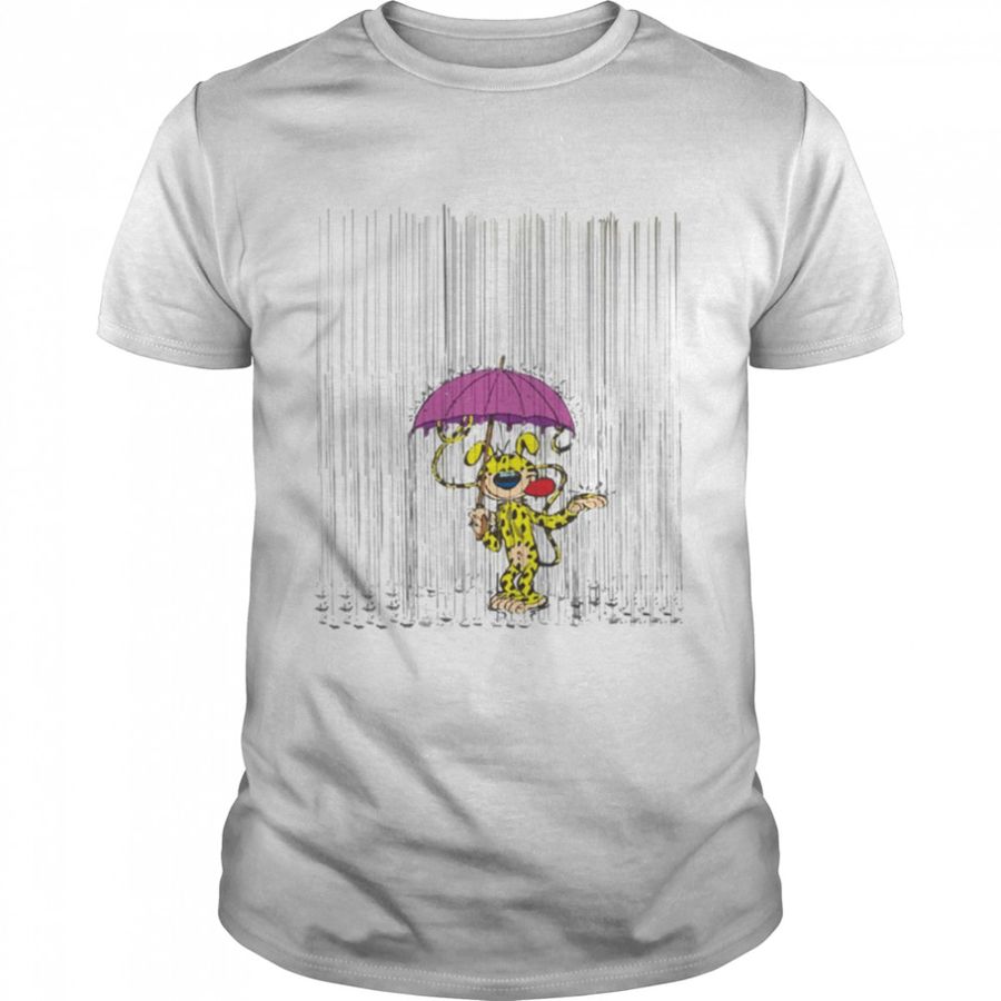 Marsupilami In The Rain Gaston Lagaffe shirt