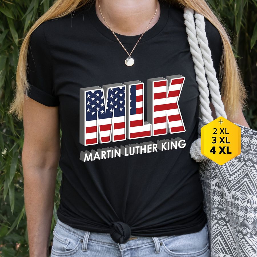 Martin Luther King American Flag Shirt