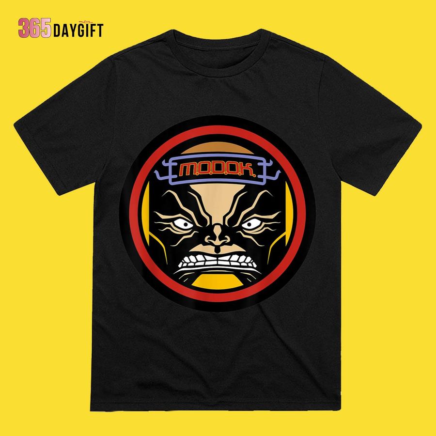 Marvel MODOK The Living Computer Face Icon Graphic T-Shirt