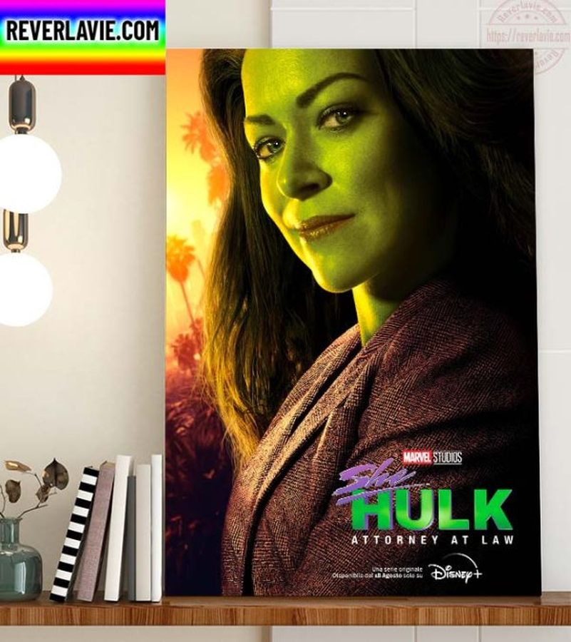 Marvel Studios She Hulk Attorney At Law New Official Poster Home Decor Poster Canvas
