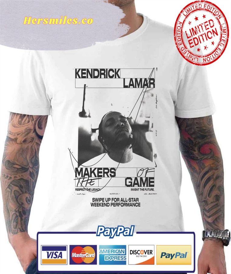 Maskers Game Kendrick Lamar Unisex T-Shirt