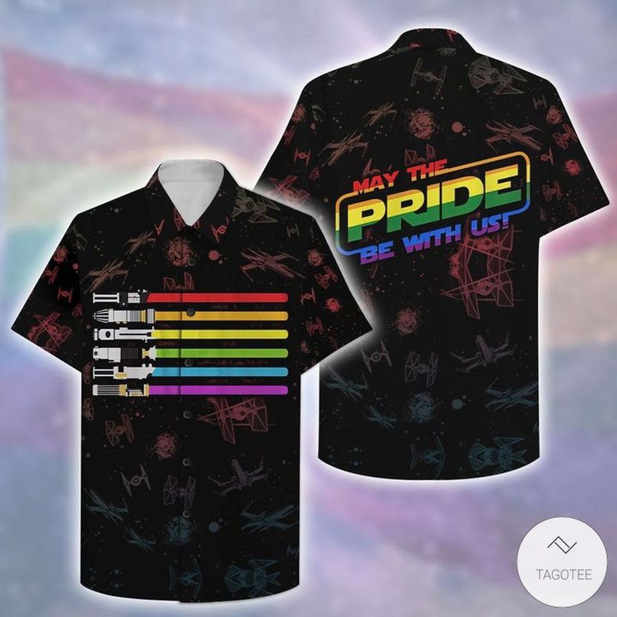 May The Pride Be With You Lgbt Hawaiian Shirt
