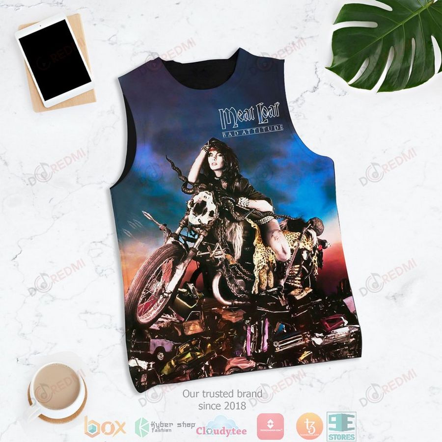 Meat Loaf Bad Attitude album Tank Top – LIMITED EDITION
