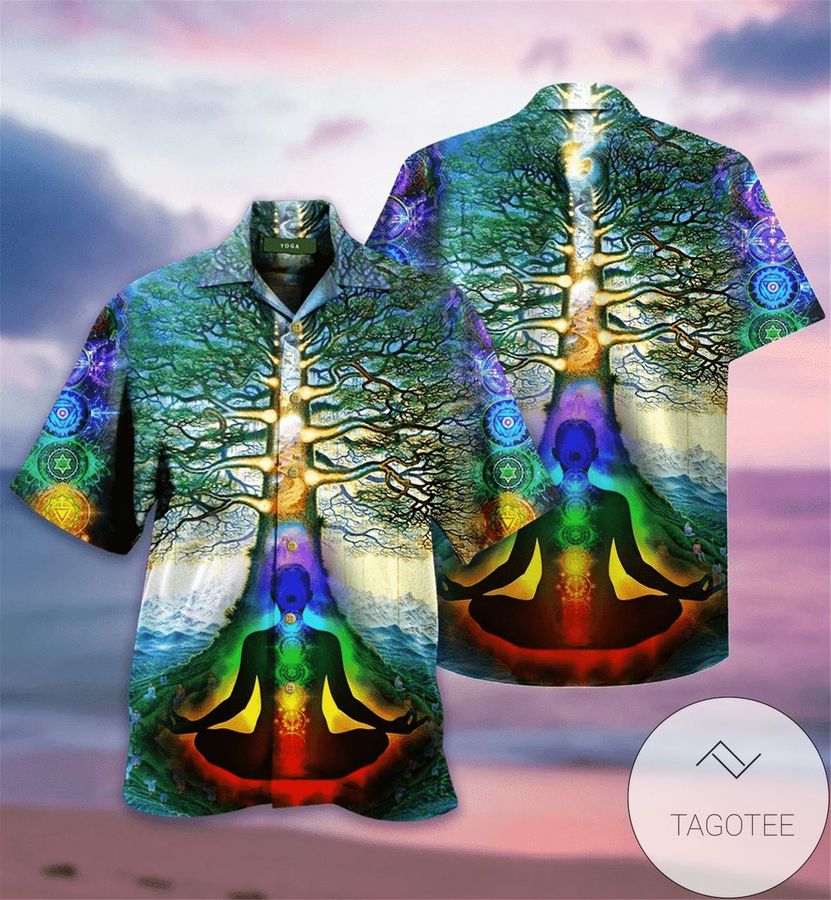 Meditation Yoga Aloha Authentic Hawaiian Shirt 2022s V