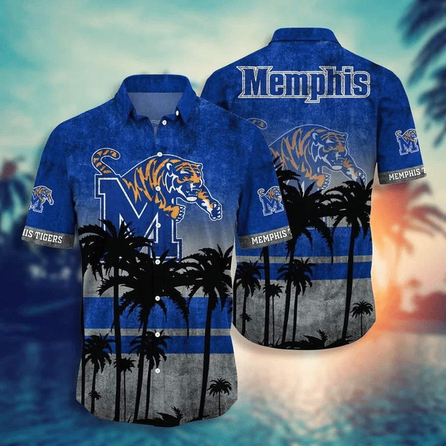 Memphis Tigers Tropical Hawaiian Shirt.png