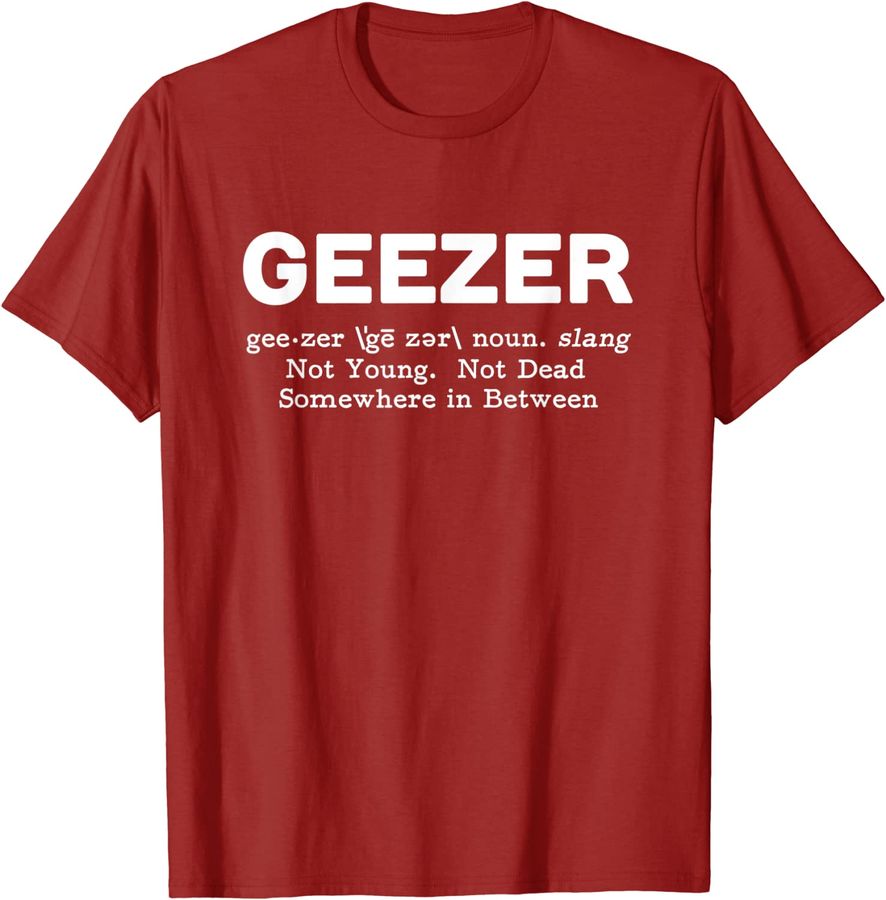 Mens Geezer definition - funny old age_1