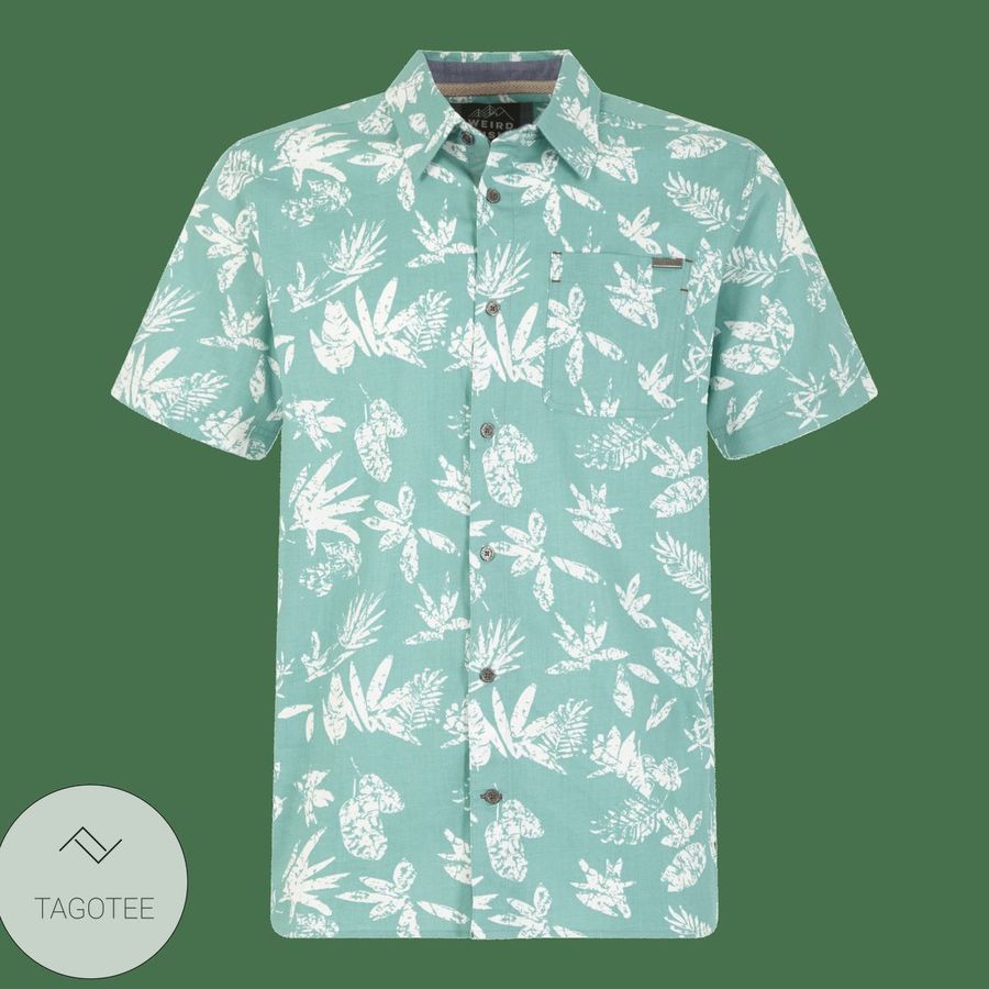 Mens Mullins Tropical Print Hawaiian Shirt