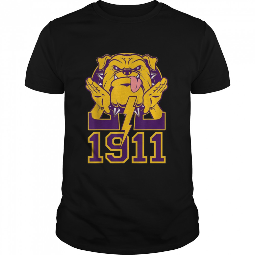 Mens Omega1911 Bulldog Psiphi Hand Sign Shirt, Tshirt, Hoodie, Sweatshirt, Long Sleeve, Youth, funny shirts, gift shirts, Graphic Tee
