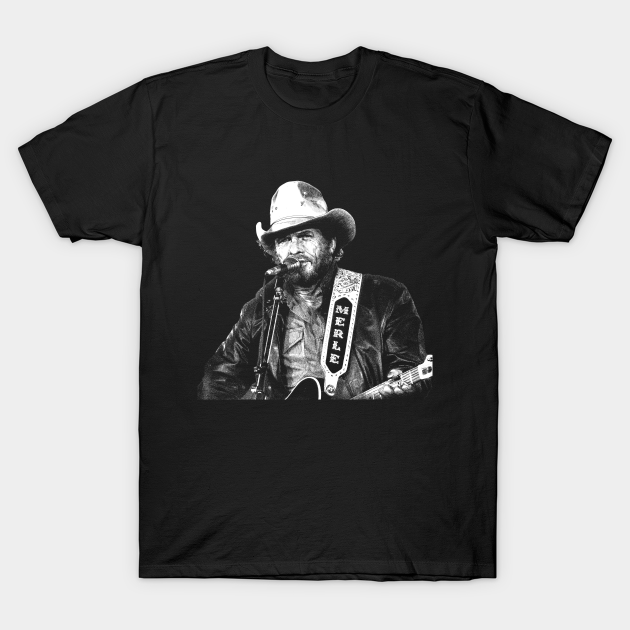 Merle Haggard Country Black ver. T-shirt, Hoodie, SweatShirt, Long Sleeve