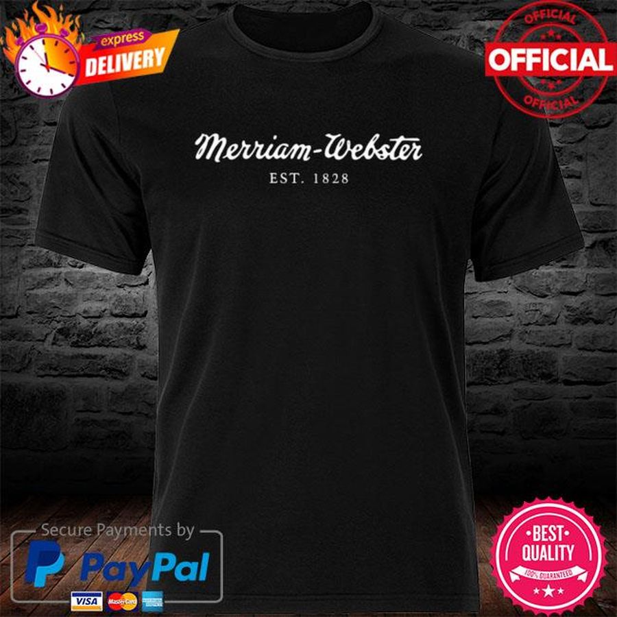 Merriam Webster Shirt