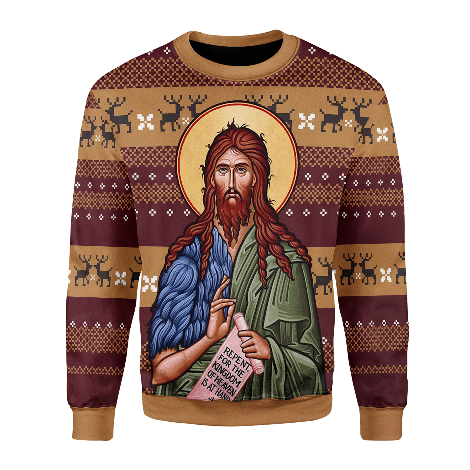 Merry Christmas St John the Baptist Ugly Christmas Sweater All