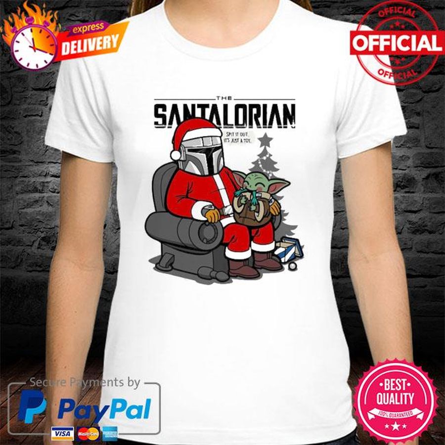 Merry Christmas Star Wars The Mandalorian The Santalorian Sweater