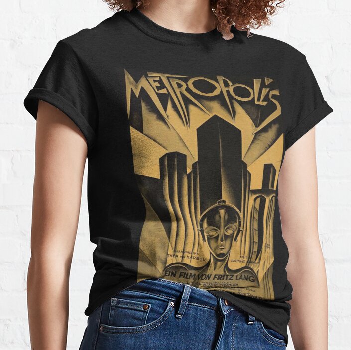 Metropolis, Fritz Lang, 1926 - Vintage Movie  Classic T-Shirt