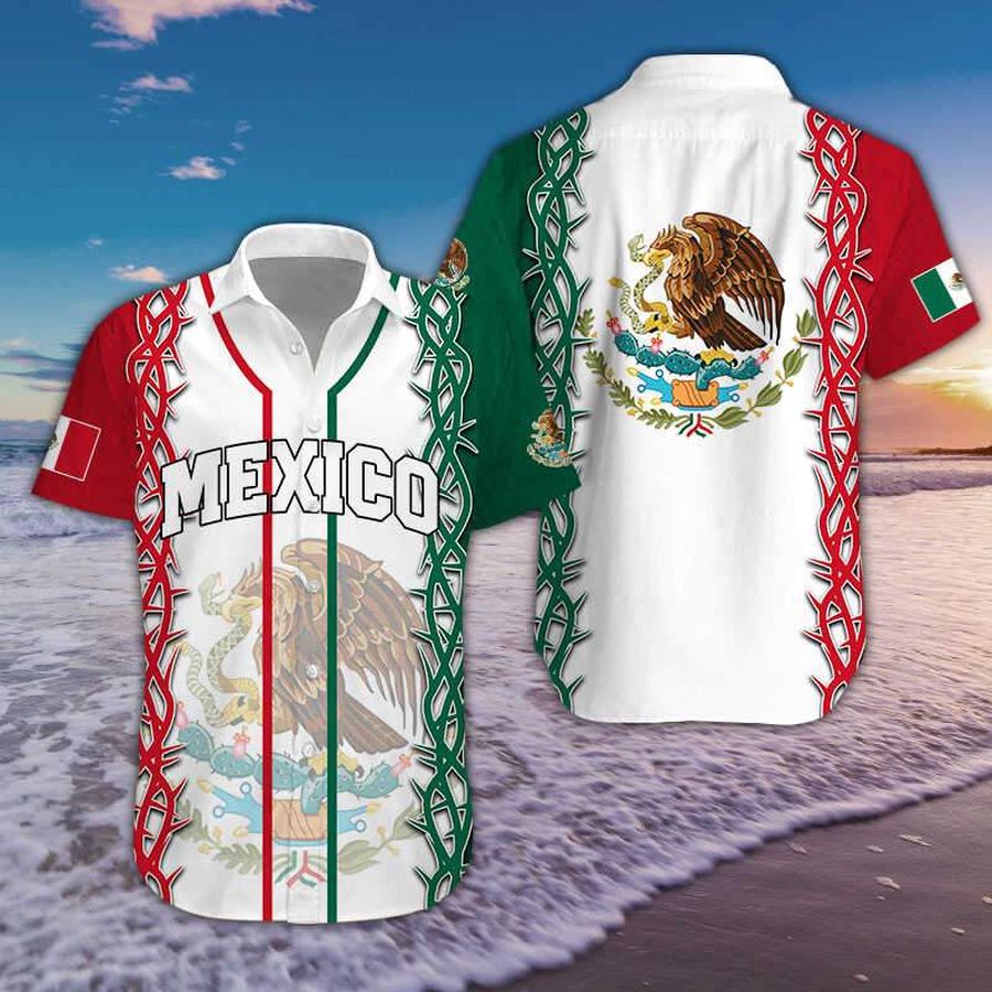 Mexico Hawaiian Shirt Pre11256, Hawaiian shirt, beach shorts, One-Piece Swimsuit, Polo shirt, funny shirts, gift shirts, Graphic Tee