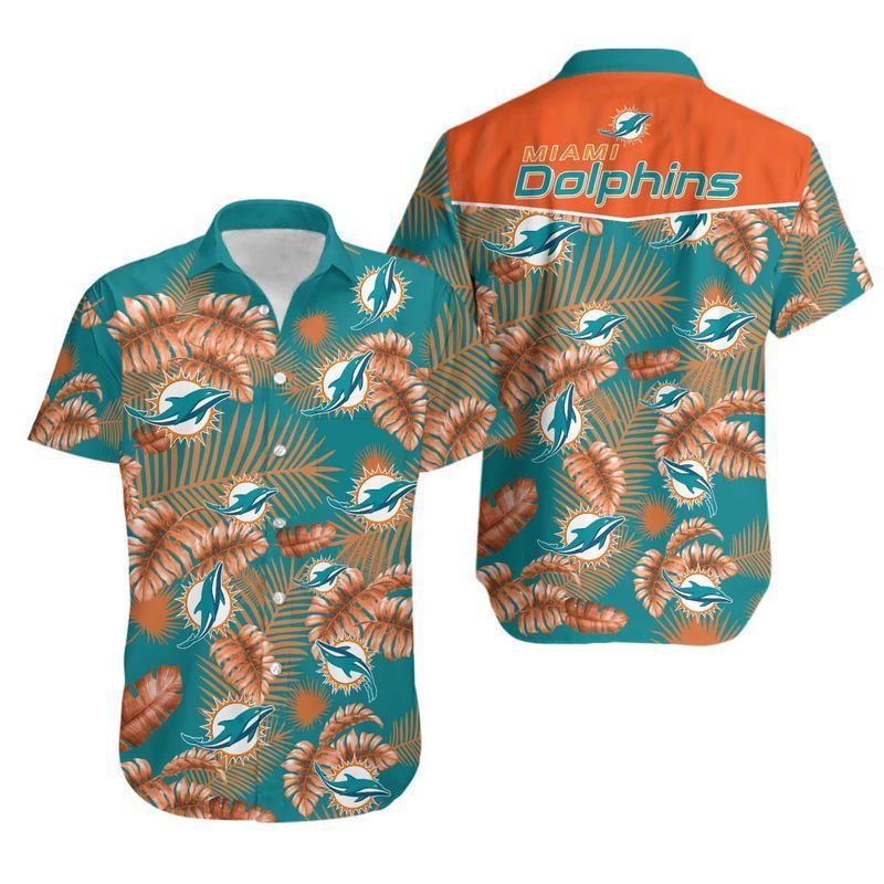 Miami Dolphins Hawaii Shirt 3d Aloha