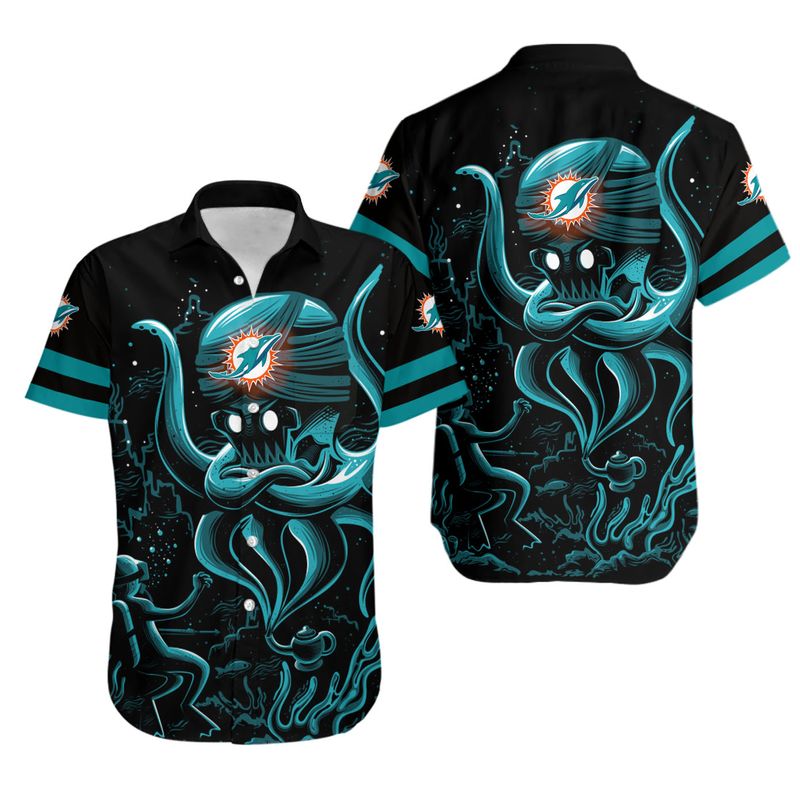 Miami Dolphins Hawaiian Shirt Limited Edition Octopus Summer