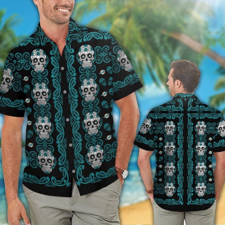 Pittsburgh Pirates Skull Tropical Hawaiian Shirt