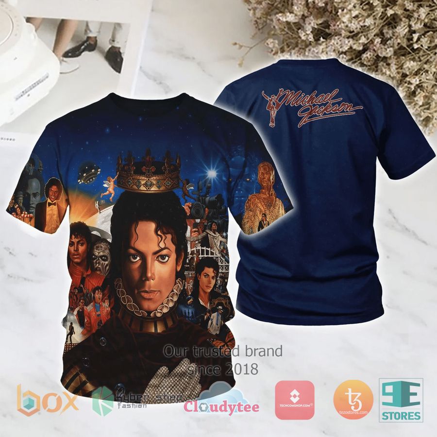 Michael Jackson Album 3D Shirt – LIMITED EDITION