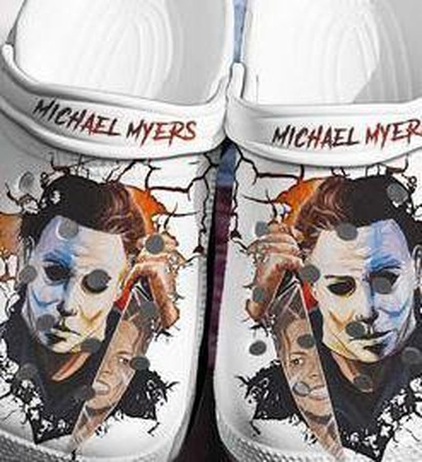 Michael Myers Face Crocs 3d Shoes Michael Myers Face Without The Mask Crocs 3d Print Crocs For Horror Film Lover Halloween Gift