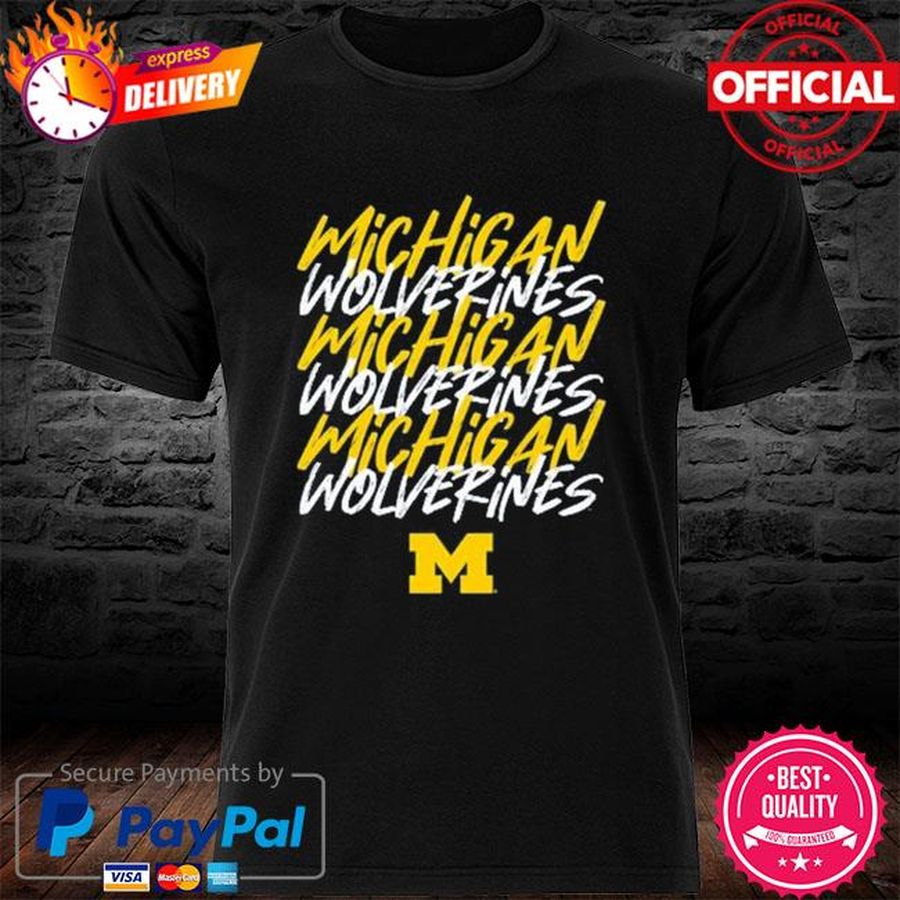 Michigan Marker Repeat T-Shirt