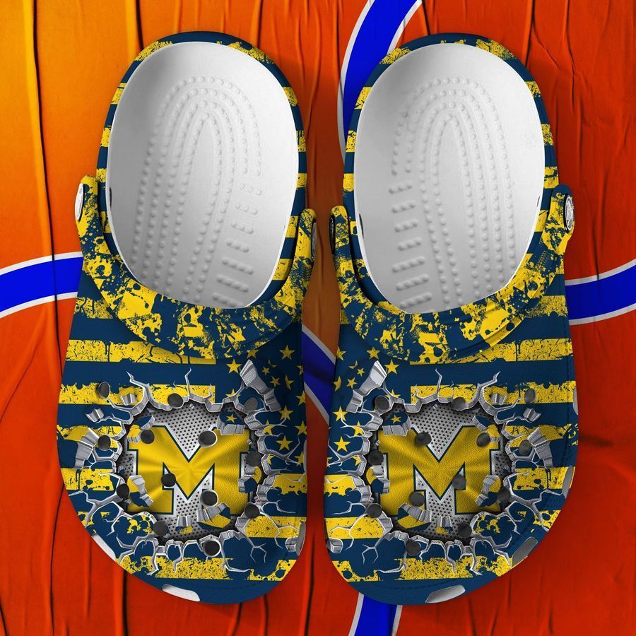 Michigan Wolverines Sp-Crocs New For This Season Trending Td25514