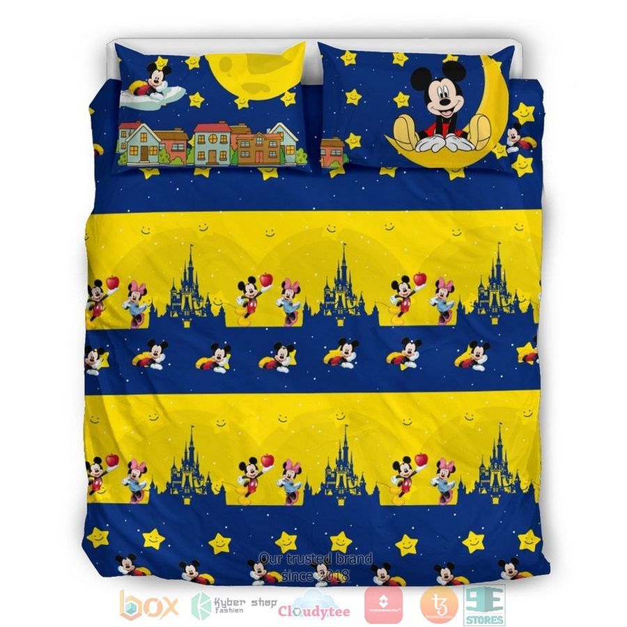 Mickey And Minnie Moon Bedding Set – LIMITED EDITION
