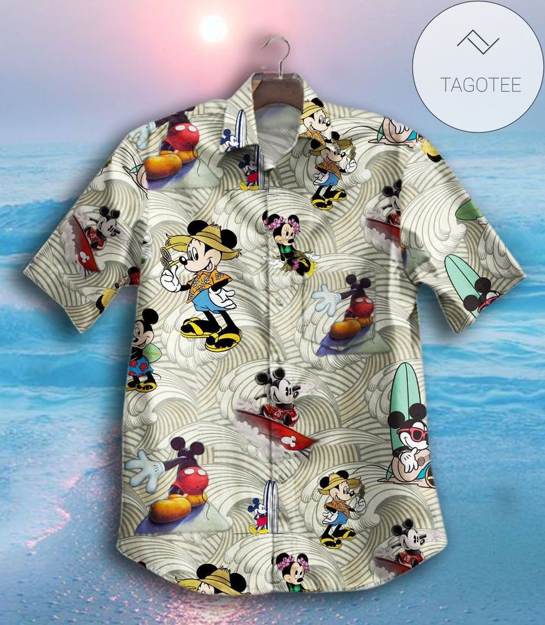 Mickey Mouse Windsurfing Authentic Hawaiian Shirt 2022