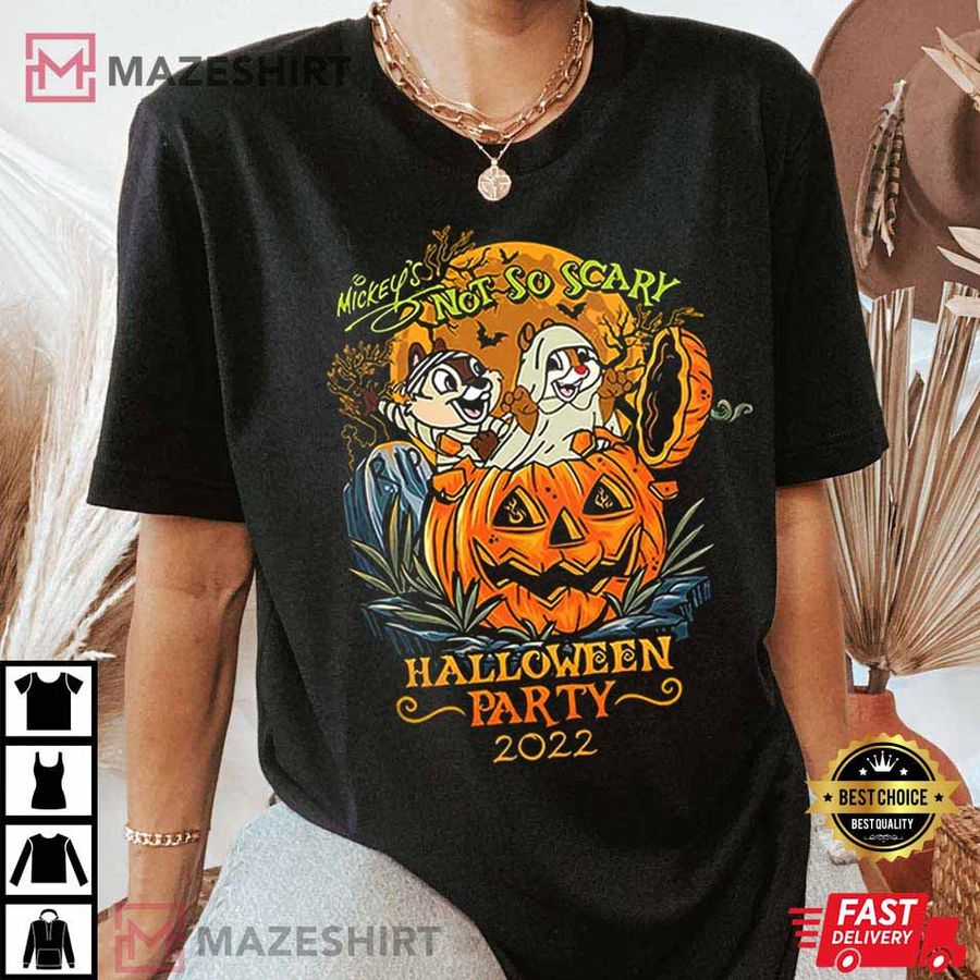 Mickeys Not So Scary Halloween T-Shirt