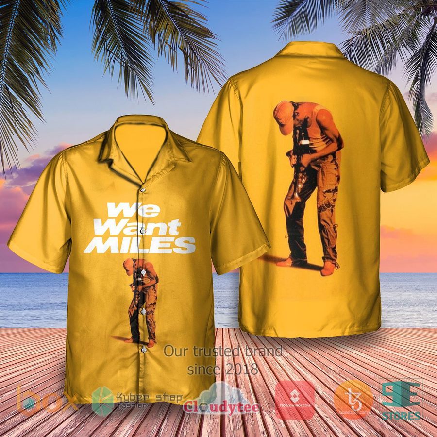 Miles Davis We Want Miles Album Hawaiian Shirt – LIMITED EDITION