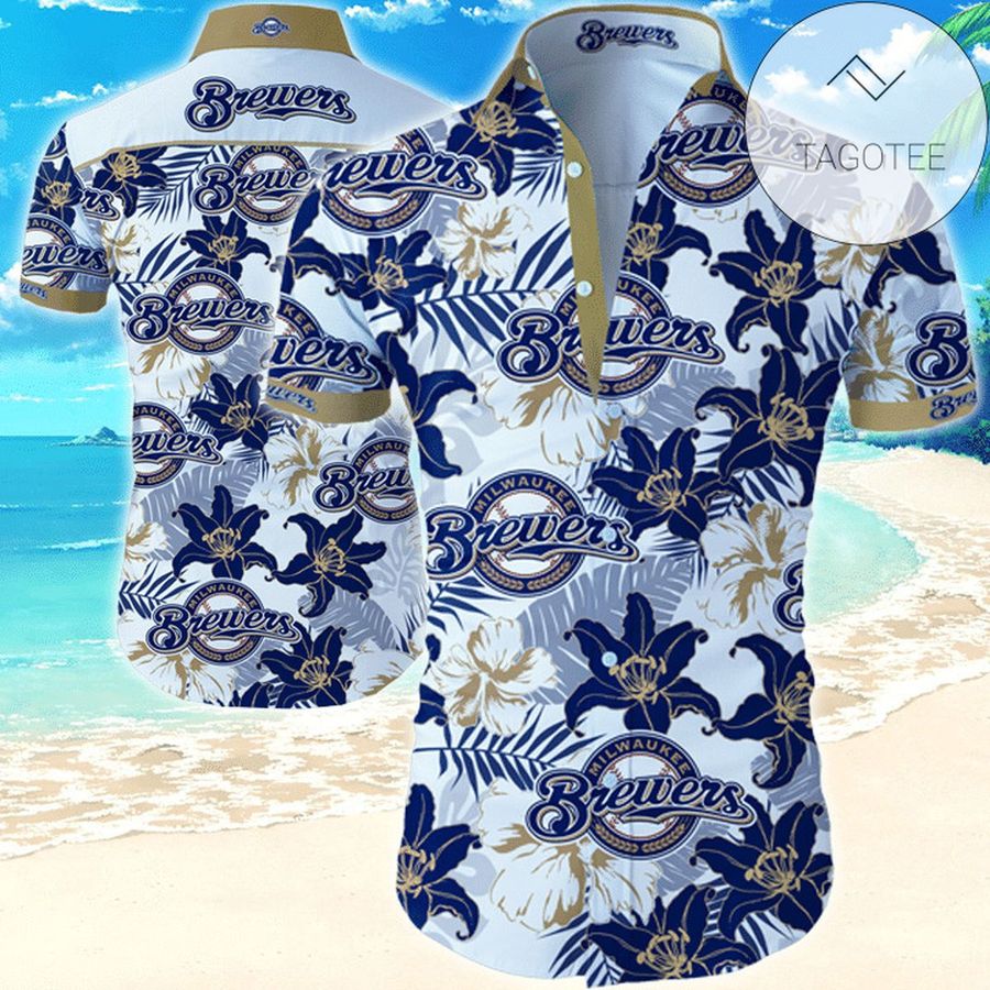 Milwaukee Brewers Authentic Hawaiian Shirt 2022