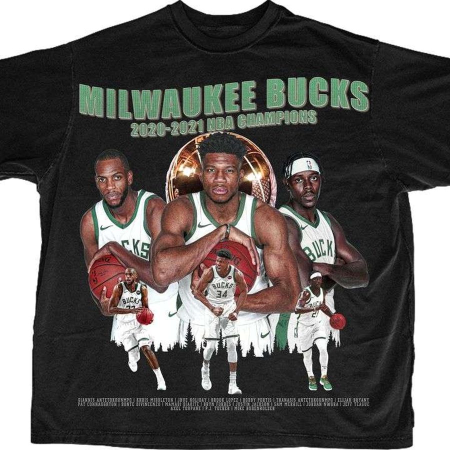 Milwaukee Bucks Basketball Team – Milwaukee Bucks 2020-2021 NBA Champions