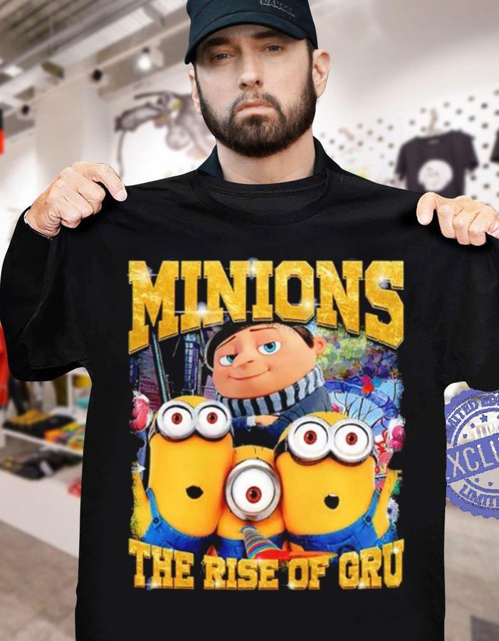 Minions The Rise of Gru Miniboss Gifts Kid Shirt